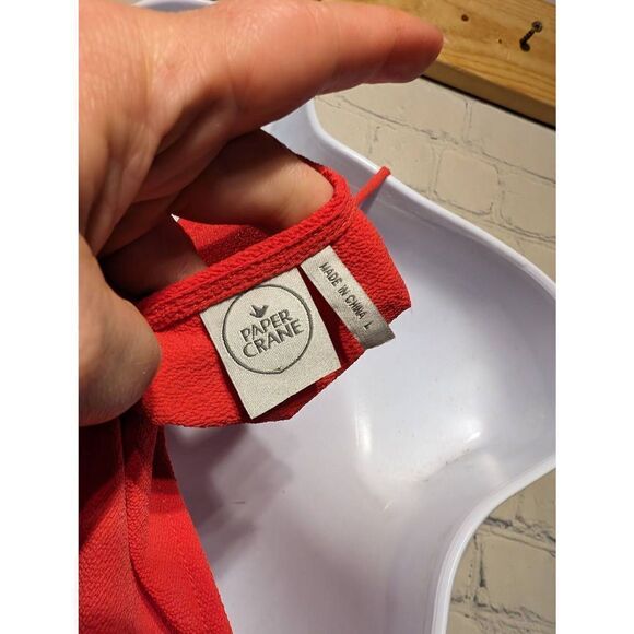 Paper Crane new flowy tank top large - Picture 5 of 5